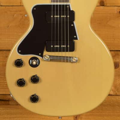 Gibson Custom 1960 Les Paul Special Double Cut Reissue VOS TV Yellow Left-Handed image 1