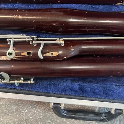 Linton brand Wood Bassoon. Made in USA image 10