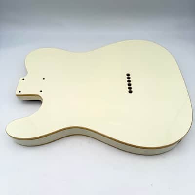 HooDoo Telecaster Body Alder Vintage White Light htb6525 image 6
