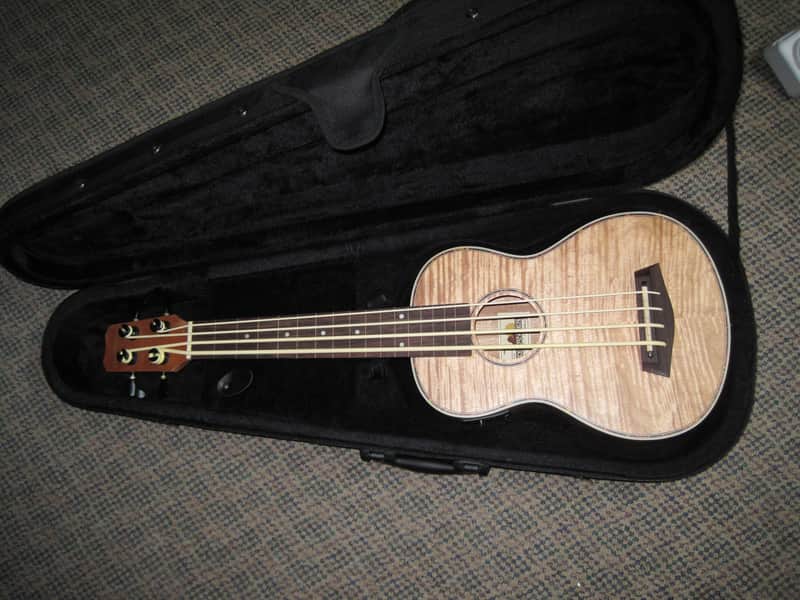 Islander By Kanile'a Fretless Bass Ukulele Pako-M-Fretless image 1