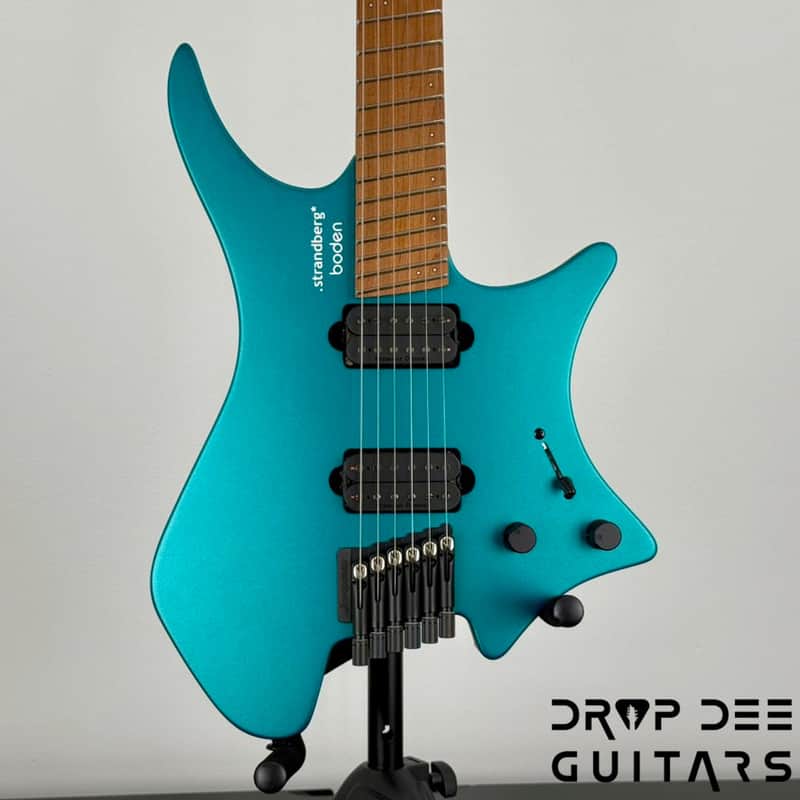 Strandberg Boden Standard N2.6 Multiscale Headless Electric Guitar w/ Bag - Transformative Teal Metallic image 1