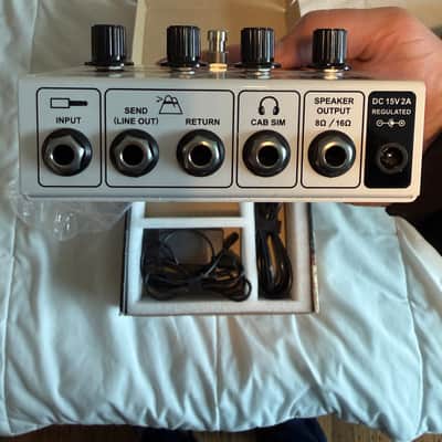 Orange Terror Stamp 20-Watt Pedalboard Guitar Amp - White image 4