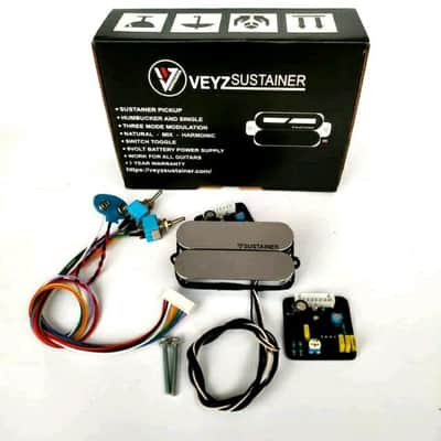 Veyz Sustainer Humbucker pickup system - Dual Metal Design | 3 Mode Sustainer Features W/passive pickup | Not Sustainiac Stealth Pro Nor Lace Sensor | image 5