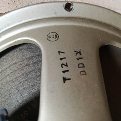 Celestion Thames Ditton Greenback G12H 1971 Pulsonic Cone T1217 image 2