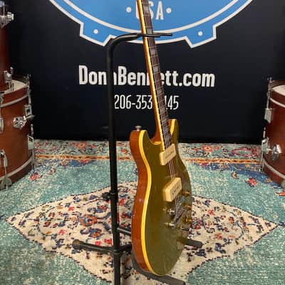 Hamer Brad Whitford’s Aerosmith, Studio with P 90S, Authenticated (#81) 1993 Gold image 12