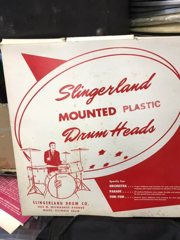 Slingerland 12 tom batter 1962 White image 1