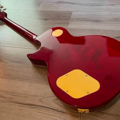 Epiphone Gibson Les Paul Standard Plus Top from Korea 1997 - Wine Red image 2