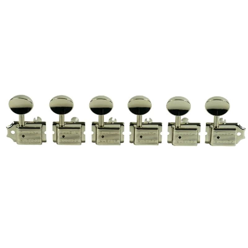Kluson 6 In Line Deluxe Series Tuning Machines KD-6B-NMDR image 1