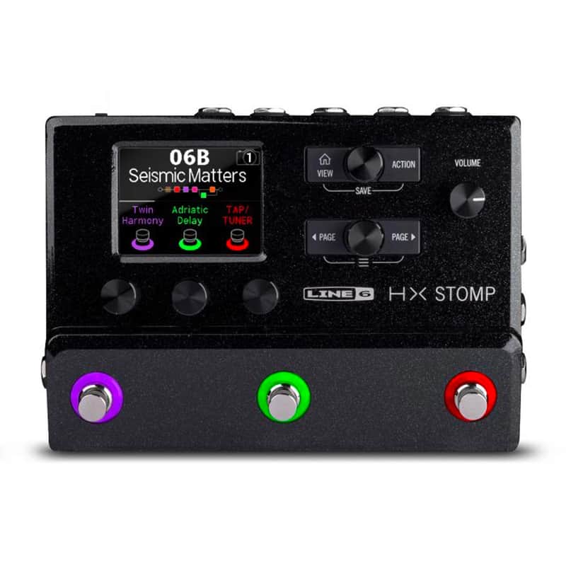 Line 6 Helix HX Stomp Effects Guitar Multi-Effects Processor image 1