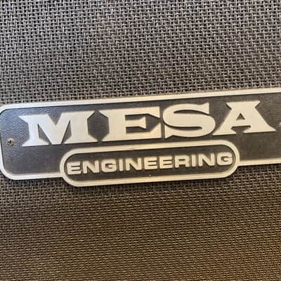 Mesa Boogie Oversized 4x12 Rectifier (2004) – UK Vintage 30s – Black on Green Tolex – Straight Front image 3