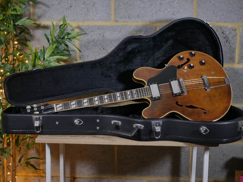 Greco SA-700 Walnut ES-335 Early 70's Semi-Hollowbody Made In
