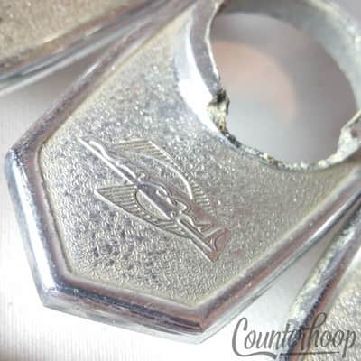 *Trixon Parts Lot Vintage 60s Drum Hardware Bass/Tom/Snare Mounts Muffler Chrome image 2