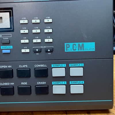 Casio RZ1 Vintage Drum Machine & Sampler 1980s - Black image 5
