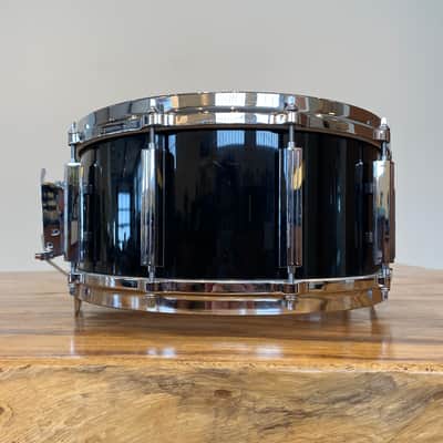 Tama Artwood Snare Drum 1980s - Piano Lacquer Black - with Case! image 3