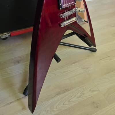 ESP GL-600V LTD NEW George Lynch Signature Super Flying V NOS Limited Edition Guitar USA Sperzel image 8