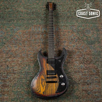 2026 Dunable Guitars Gnarwahl DE Baritone Sandblast amber tobacco, swamp ash, w/ Hardcase image 2