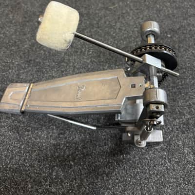 Vintage Pearl Bass Drum Pedal Single Chain Drive Solid Footboard 1980s 1990s image 4