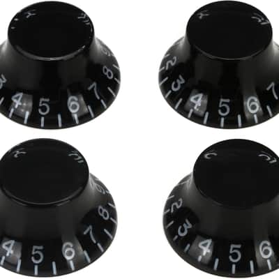 Gibson Accessories Top Hat Knobs - Black (set of 4) image 1