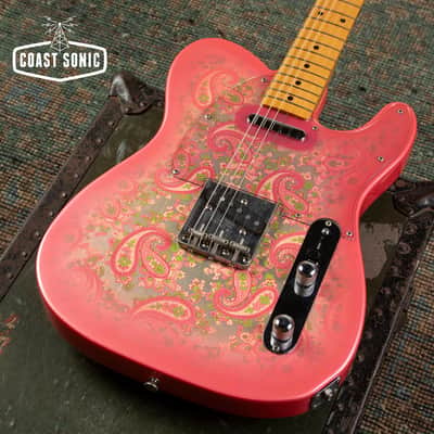 1985 Fender '69 Vintage Reissue Telecaster TL69-75 Pink Paisley made in Japan MIJ image 7