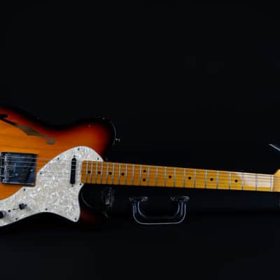 Fender Greg Fessler Masterbuilt 1969 Telecaster Thinline 2010 - Sunburst image 17