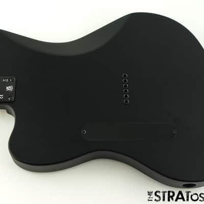 USA Fender JIM ROOT Jazzmaster Mahogany HH BODY + HARDWARE, American Flat Black image 3