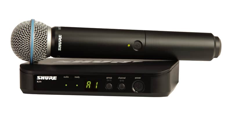Shure BLX24/B58-H11 Wireless Vocal System with Beta 58A Mic - H11 image 1