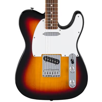 Fender Standard Telecaster Electric Guitar in 3-Tone Sunburst image 1