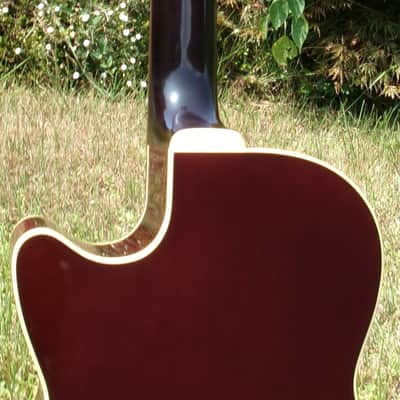 2011 K Yairi KYF-1 Electric Acoustic Guitar with Fishman Presys+ Pickup System+Hard Case image 19