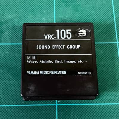 YAMAHA DX7 VOICE ROM VRC-105 SOUND EFFECT GROUP image 3
