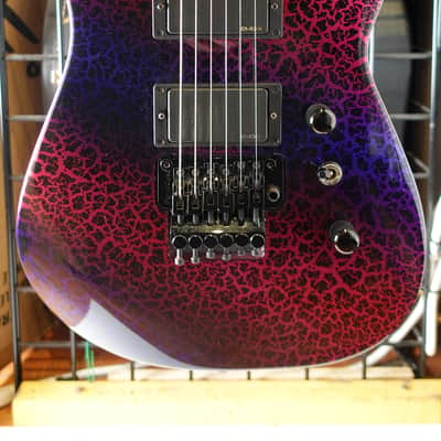 Jackson Custom Shop SL2H  2007 - Dan Lawrence Crackle - NAMM Guitar image 2