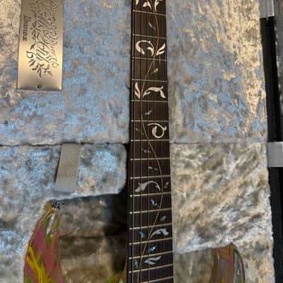 Ibanez JEM20th Steve Vai Signature 20th Anniversary 2007 - Clear Splatter image 16