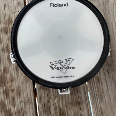 Roland PD-80 V-Pad 8" Single Zone Mesh Drum Pad 2010s - White electric drum set parts head pad image 5