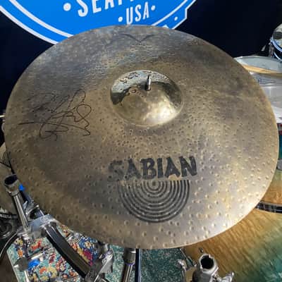 David Garibaldi's Tower of Power 21" Sabian Vault Jam Master Ride, Like New, SIGNED!! 2872g 2010s (#S51) image 1