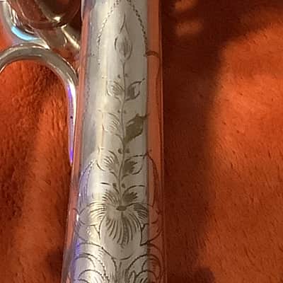 Conn New Invention Cornet 1912 - Silver Plated image 7