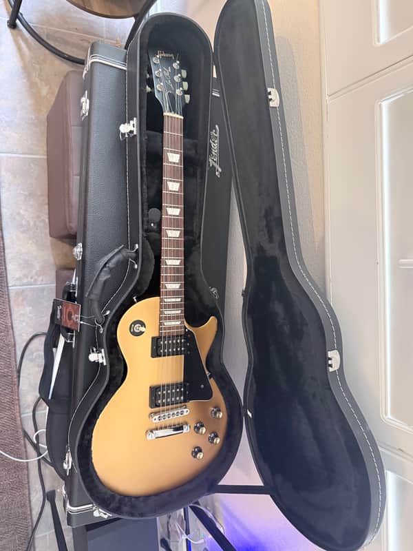 Gibson Les Paul Studio '50s Tribute T 2016 - Satin Gold Top