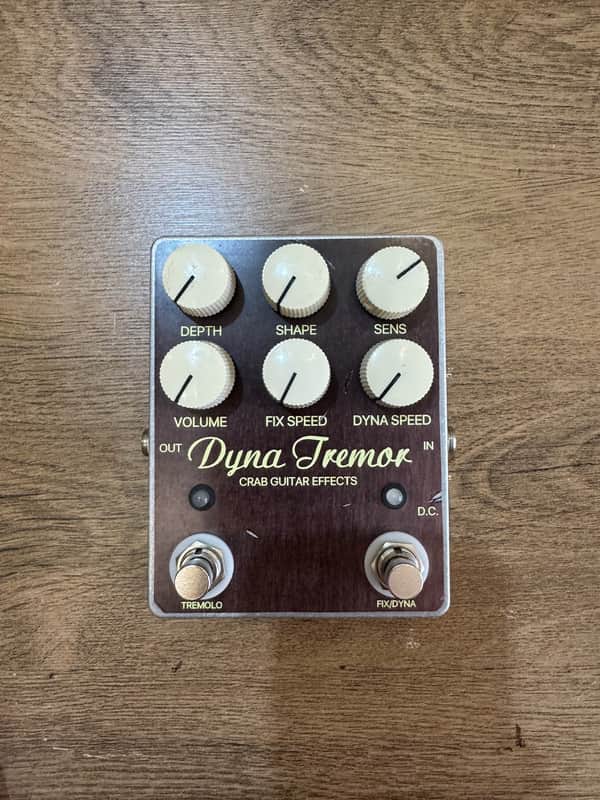 Crab Guitar Effects Dyna Tremor Tremolo Slicer Modulation Glitch Shoegaze Rare image 1