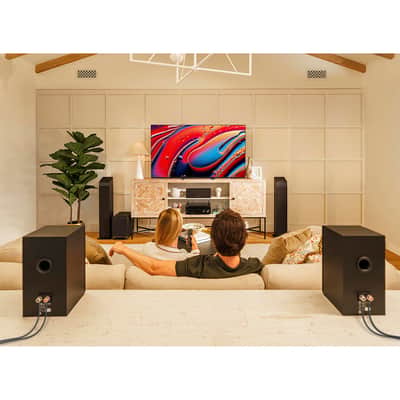 Sony SS-CS5M2 Hi-res Bookshelf Speakers (Pair) w/ Center Channel Speaker Bundle image 6