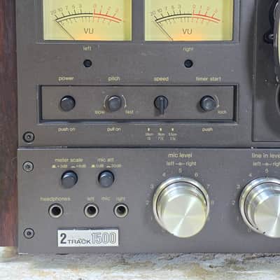 Technics RS-1500US Pro Serviced Open Reel 2/4 Track Direct Drive 3.75 7.7 15 IPS image 4