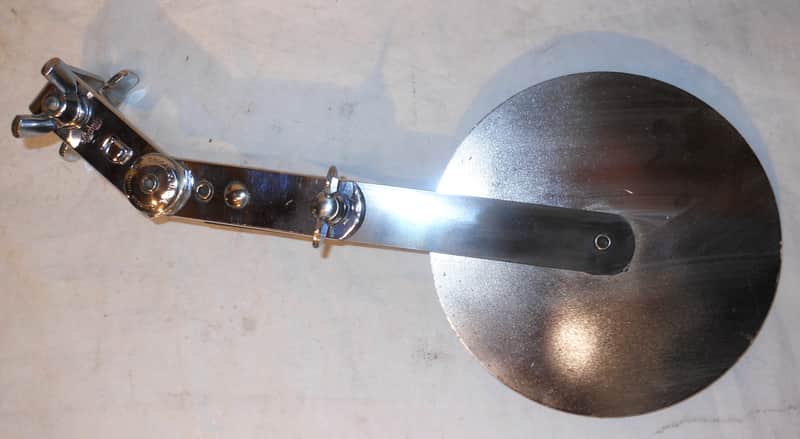 Vintage 1967 Ludwig Script Logo Chrome-Plated Bass Drum Muffler * EXCELLENT CONDITION * image 1