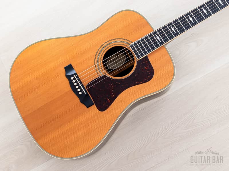1988 Guild D-60 NT Vintage Dreadnought Acoustic Guitar, Near-Mint w/ Case, Westerly image 1