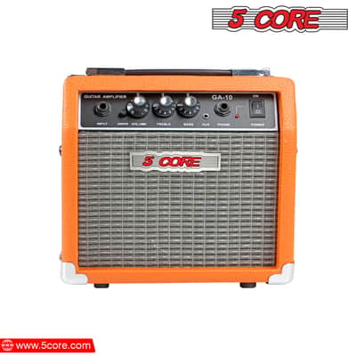 5 Core Guitar AMP 10W 1x5" Electric Guitar Amplifier Classical Practice Bass Acoustic Guitar Combo GA 10 ORG image 4