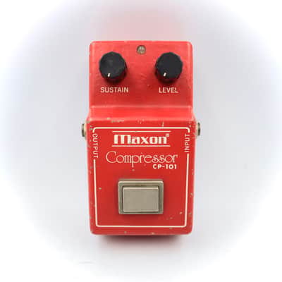 Maxon CP101 CP-101 Compressor Made in Japan Guitar Effect Pedal 127065 image 2