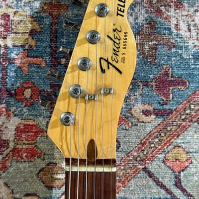 1982 Fender Telecaster with Rosewood Fretboard - Black Stratoburst image 7
