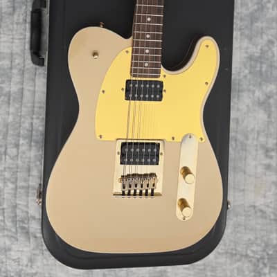 Squier John 5 Signature J5 Telecaster 2019 Frost Gold All Original with Hardshell Case image 12