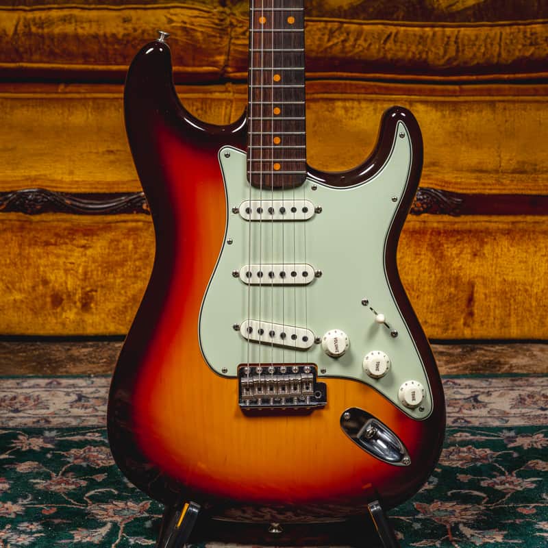Fender Custom Shop '59 Stratocaster Electric Guitar, Time Capsule 3 Color Sunburst w/ OHSC - Used image 1