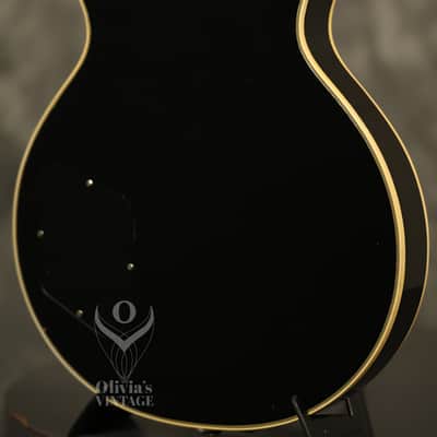 1957 Gibson Les Paul Custom Black w/original Bigsby + "Fretless Wonder" HANG TAG image 17