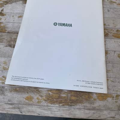 YAMAHA PLG-100 VH Vocal Harmony Plug-In Manual MU Motif S CS XG image 2