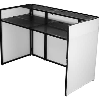 Odyssey DJBOOTHM65 Mobile Media DJ Booth Fits 65" Flat Screen TV/Monitor image 2