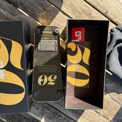 Jim Dunlop 50th Anniversary Gold Plated Cry Baby Wah image 2
