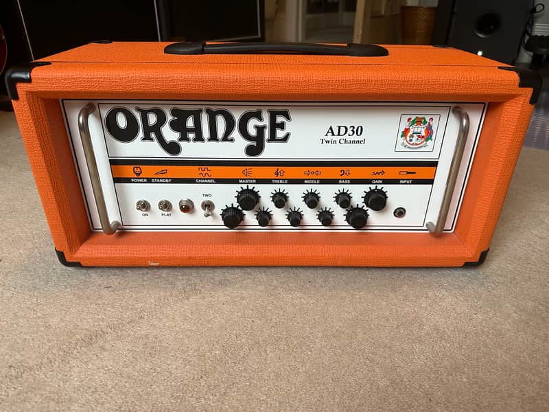 Orange AD30HTC 2-Channel 30-Watt Guitar Amp Head 2001 - Present - Orange image 1